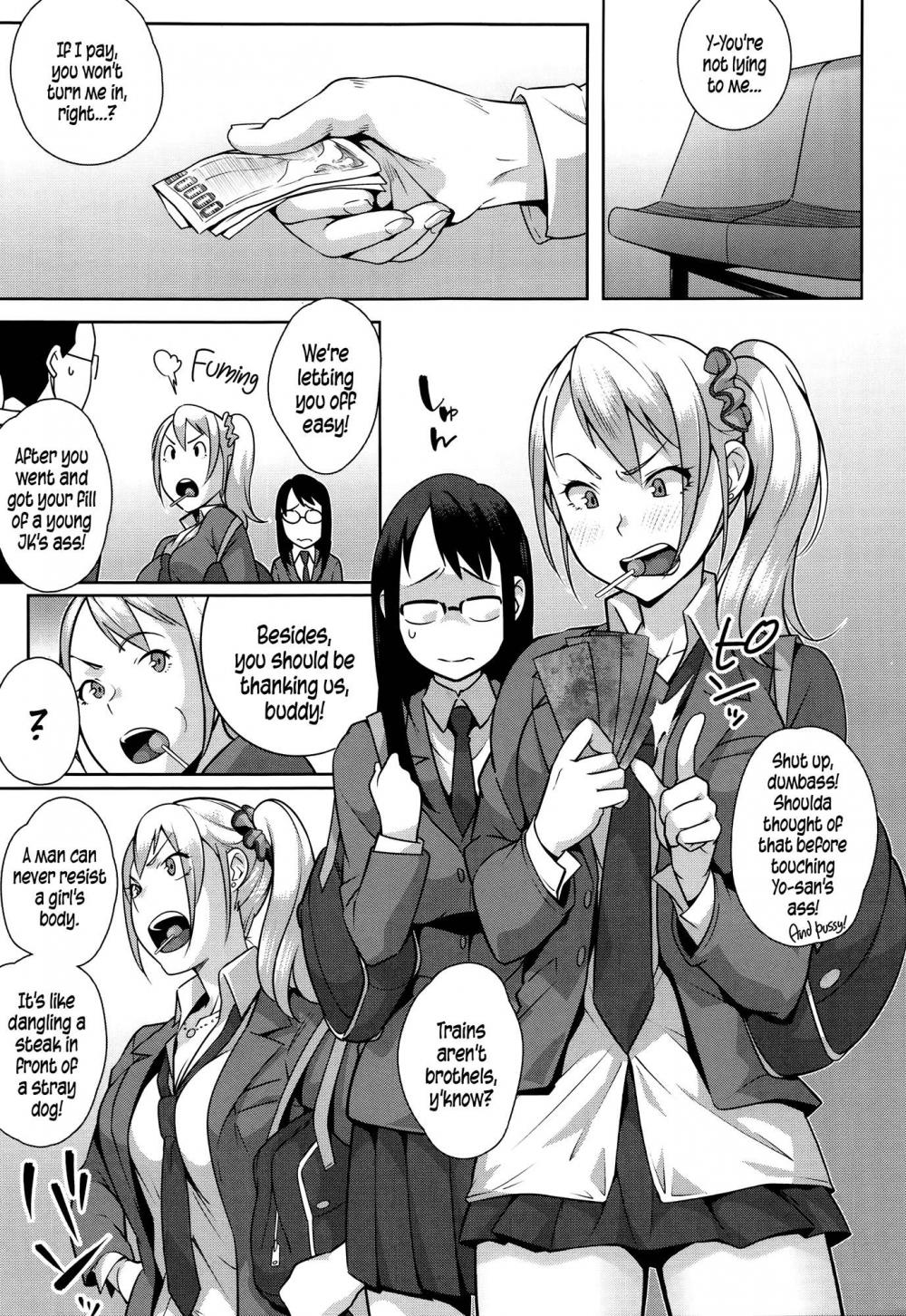 Hentai Manga Comic-Horny! Cheeky JK-Chapter 1-8